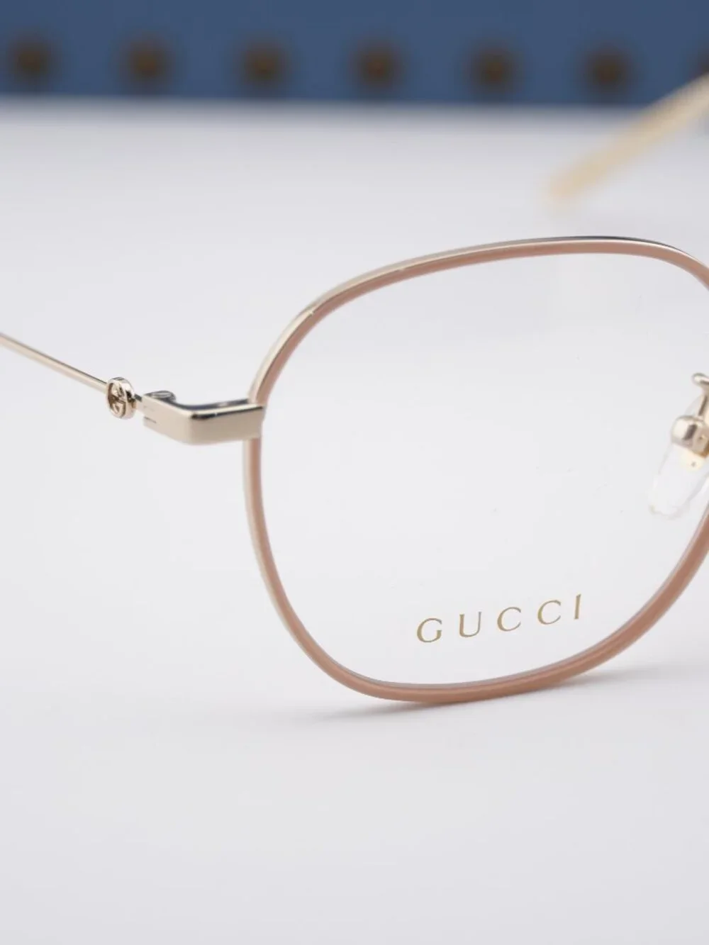 Gucci GG1198OA 002 Women Round Eyeglasses - Gold 53mm